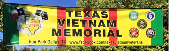 Texas Vietnam Memorial Banner